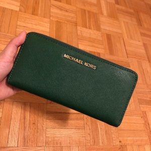 Michael Kors Green Wallet